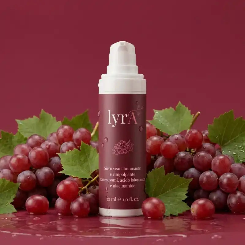Siero viso idratante con 5 acidi ialuronici niacinamide ed esosomi 30ml